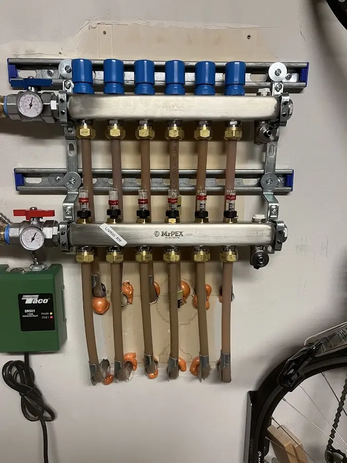 Plumber performing Water Heater Repair at a residential property in Canonsburg